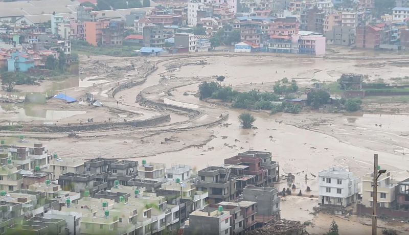 बाढी पहिरोबाट १७ अर्ब रुपैयाँभन्दा धेरै क्षति, २१ वटा जिल्ला बढी प्रभावित